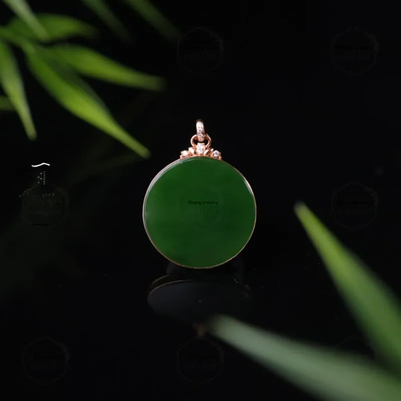 Yisheng Jewelry Pendants Jasper Unisex-3