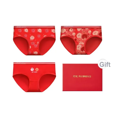 Red Bean Нижнее белье Женское Коробка 3 упаковки