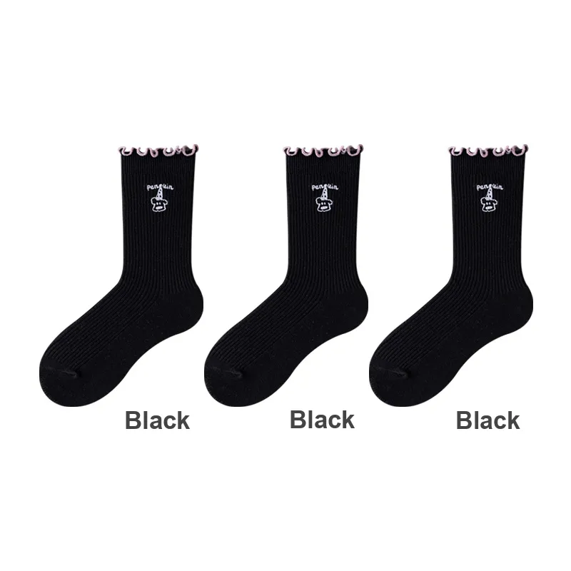 H YXIANG Mid Calf Socks Women's Combo Set-15