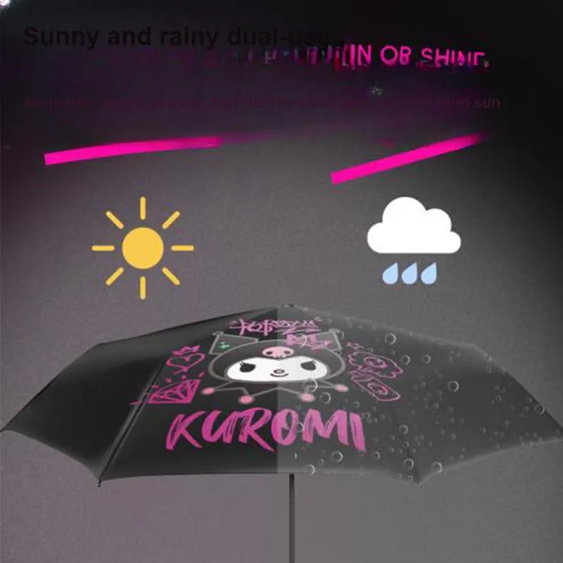 Sanrio Kulomi Sunny And Rainy Dual Use Umbrella-5