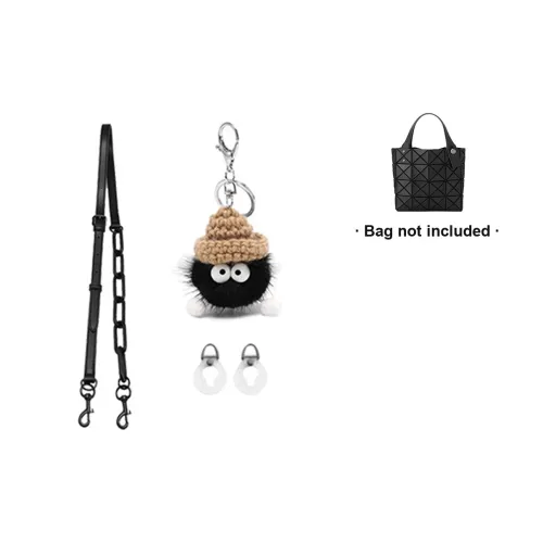 Ingenuity Handmade Искусственная кожа Цепочка Плечевой ремень Подкладка Аксессуары Сумка Ремень Женские Черный