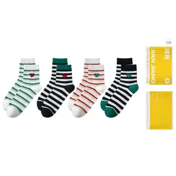 Master Mid Calf Socks Women's Shopping Bag Combo Set