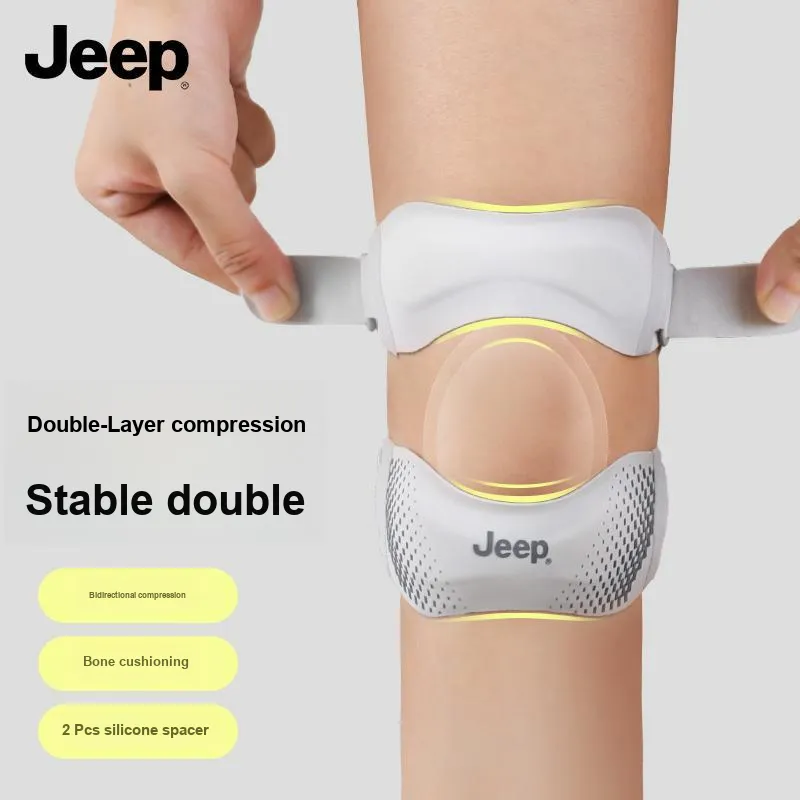 Jeep Sports & Fitness Professional Hiking, Mountaineering, Running Patella Bands Unisex-1