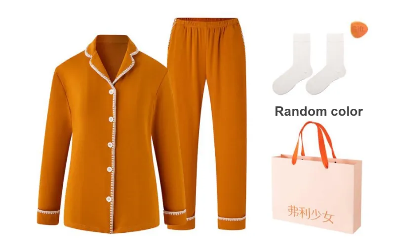 FREELASS Women's Pajama Sets-5