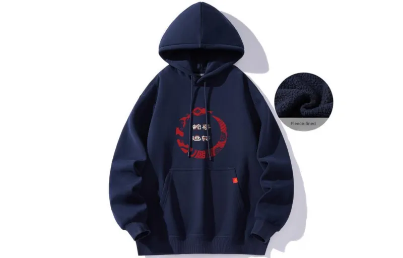 ZMOH Fleece Lined Hoodie Unisex-4
