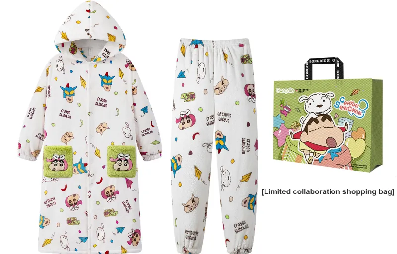 Gongdie Unisex Bath Robes-7