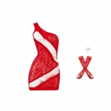 Vibrant Rose-Red[Bodysuit+Gloves *2]