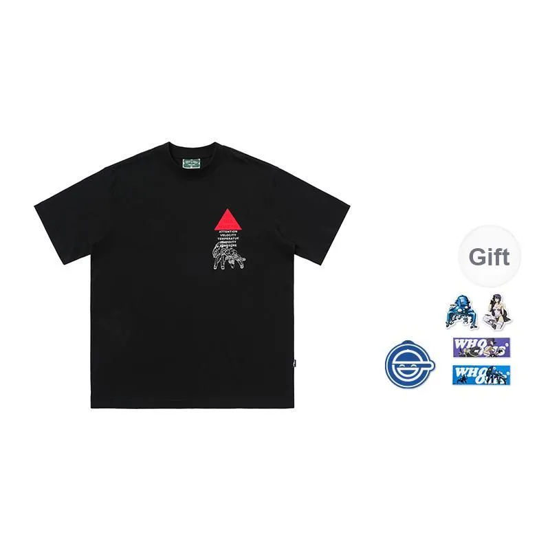 WHOOSIS X Ghost In The Shell, Collaboration T Shirts Unisex-0