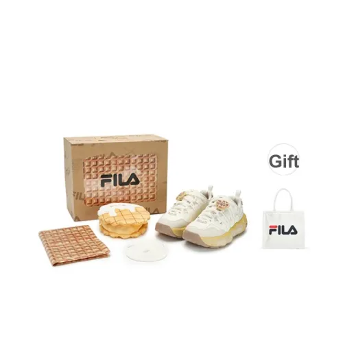 FILA MUFFIN Амортизация Устойчивый к истиранию Легкий Низкий Топ Кроссовки с толстой подошвой Женские