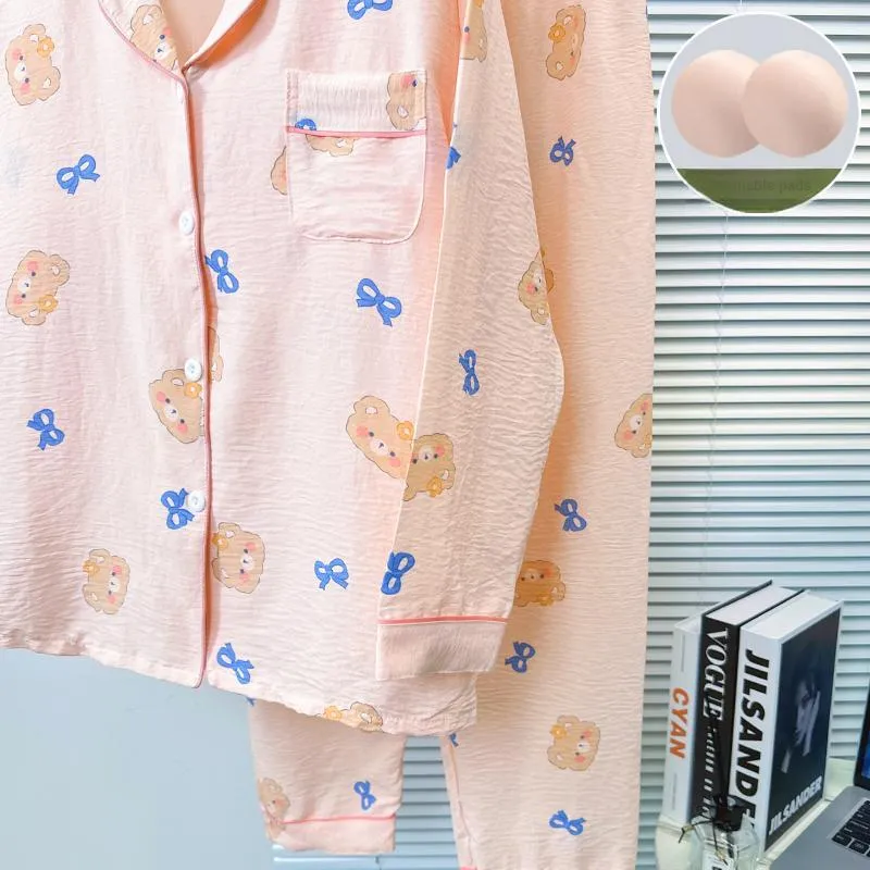 Sleeping Beauty Pajama Set Women's Pink-5