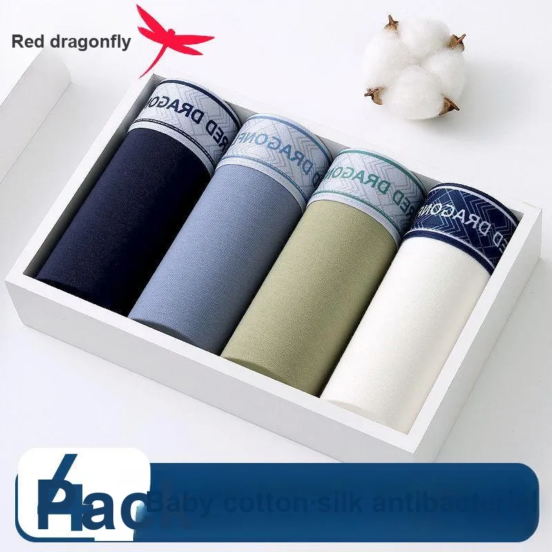 RED DRAGONFLY Cotton Panties Men's 3 Pack Box-7