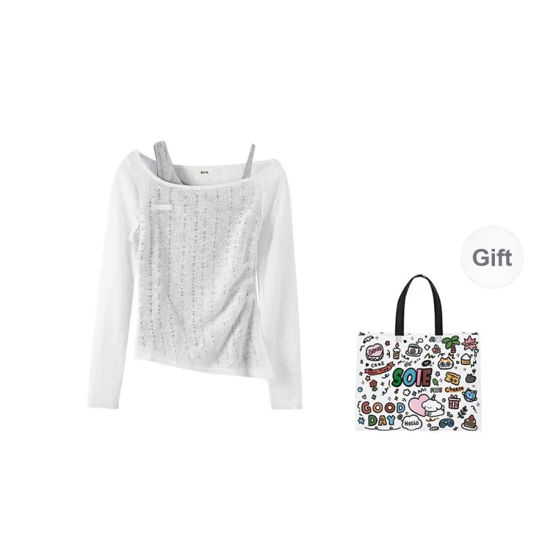 SOIE T Shirts Women's White-0