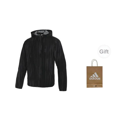 Adidas Jackets Men Black Gift Bag