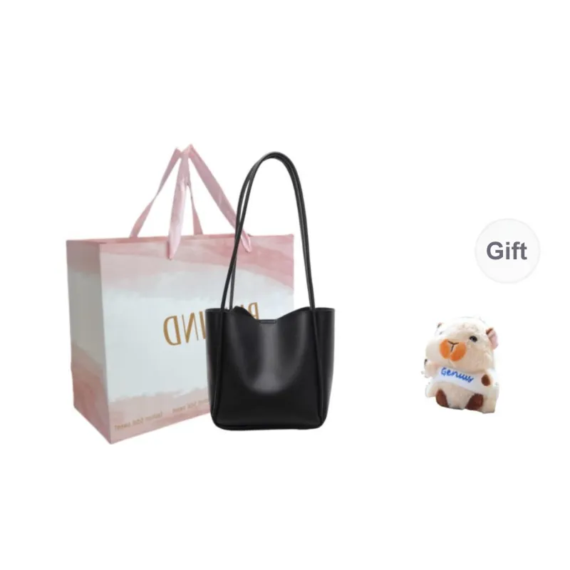 TOUTSEUL YOLO PU Shoulder Bag Women's Brown/Coffee/Black/White-13
