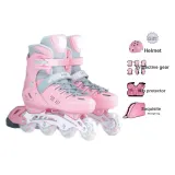 Cherry Blossom Pink+Protective Helmet+Hip Protector