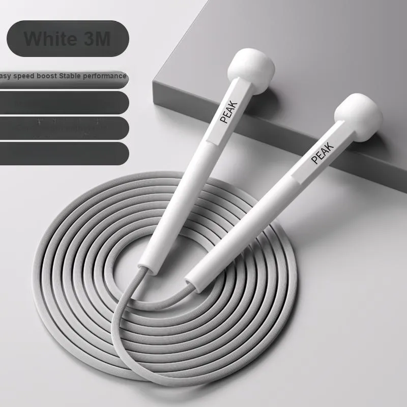 PEAK Aerobic Fat Reduction Non Countable Jump Ropes Fitness Crowd Handle Material PVC 3M-1