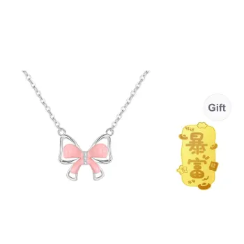 CHAOHONGJI S925 Silver, Elegant Elegance Premium Luxury Niche Everyday # Good Luck Necklaces Women's