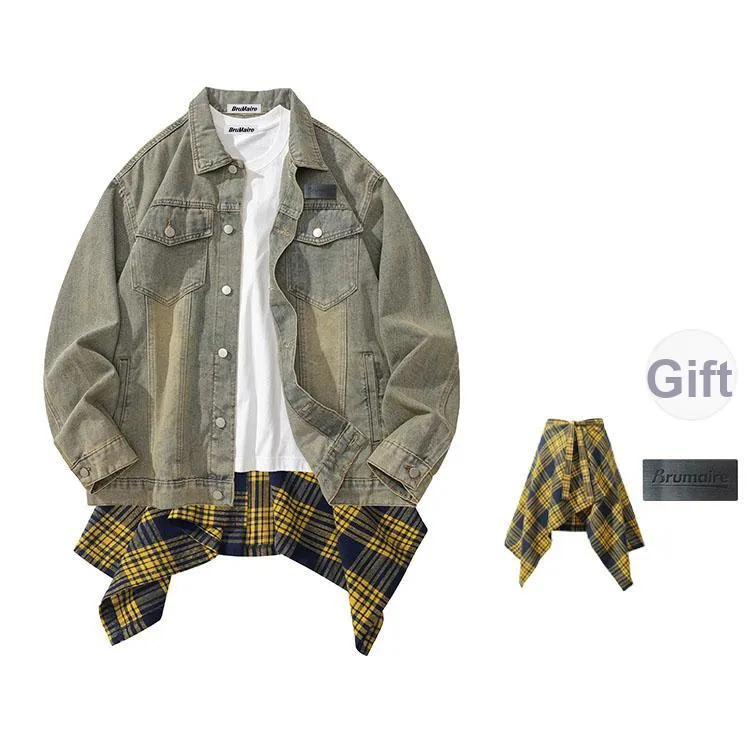 BRUMAIRE Denim Jacket Unisex Blue-4