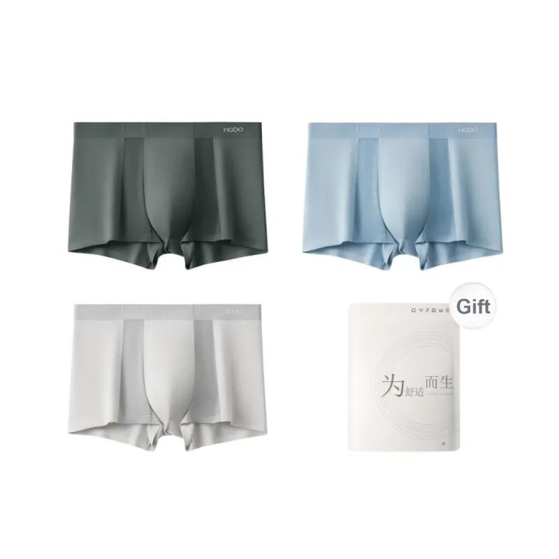 Red Bean Underpants Men's Shopping Bag 3 Pack-0