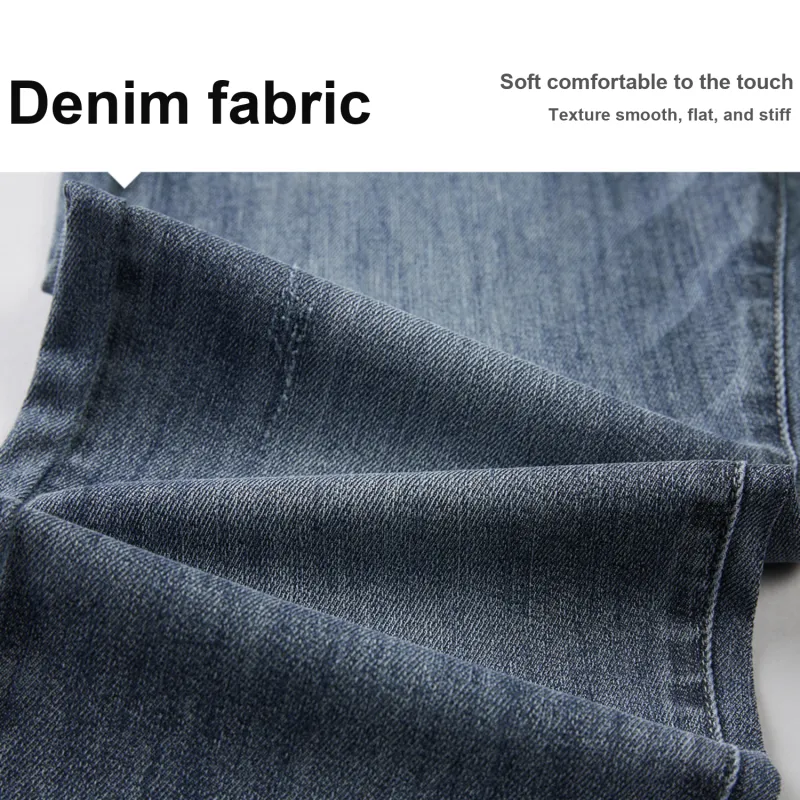 HLA Jeans Men Blue Gray Denim Gradient Medium 40-2