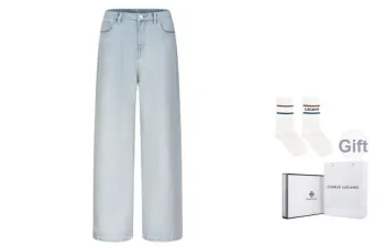 Charlie Luciano Jeans Unisex Blue Box+Socks