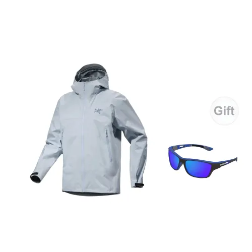 Arcteryx Beta Series Windbreaker Jackets Men Dawn Blue+Free Eyeglasses