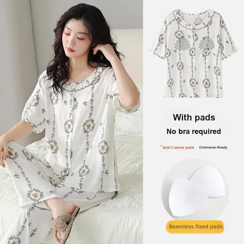 MADALLO Pajama Set Women's White-5