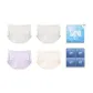 Light Sandy Gray+Light Sandy Gray+Soft Mist Coffee+Sardine Purple (Box 4 Pack)