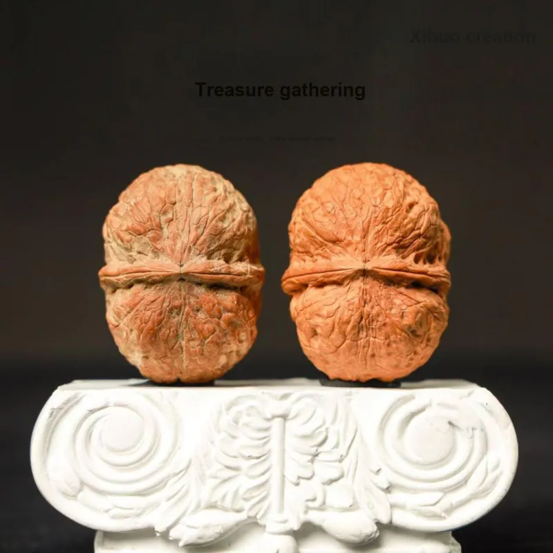 Xihe Core Creation Walnut Fine Handicraft Collectible Unisex-5