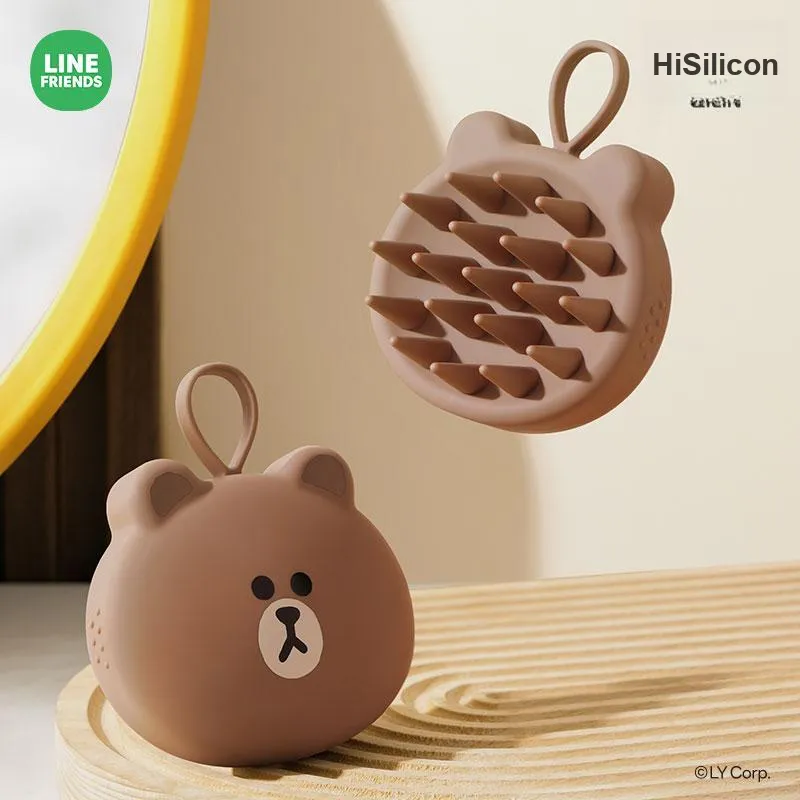 QILIN x LINE FRIENDS Bathroom Essentials Shampoo Comb Massage Dry And Wet Dual Use-3