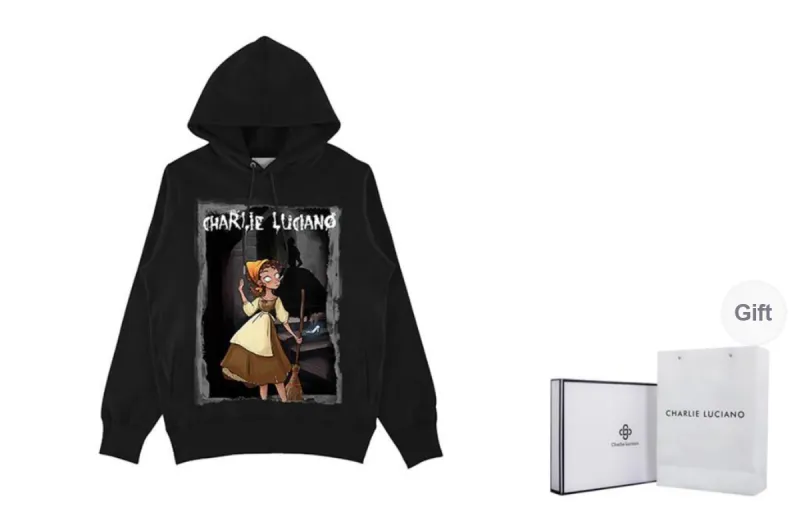 Charlie Luciano Sweatshirt Unisex Black-0