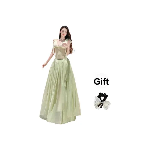 TUSHIFEI Без рукавов Платье Женское