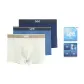 Beige Gray+Blue+Navy Blue (Refined Box 3 Pack)