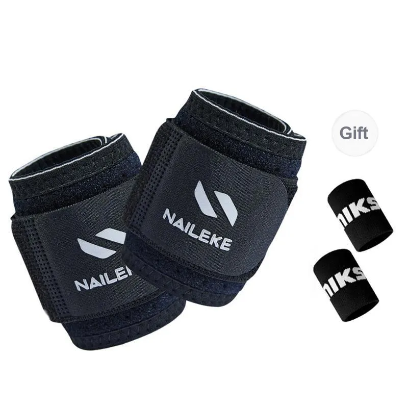 NAILEKESI Fitness Basketball Wristbands Protective Slip Resistant 2 Pack Professional Protective-19