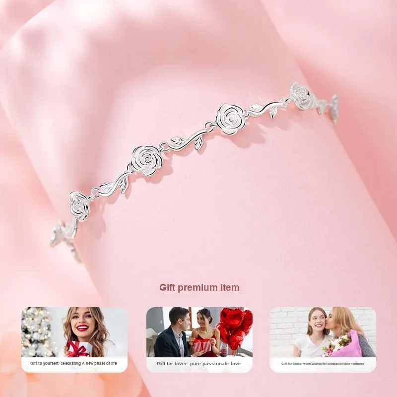 MOLADY S999 Fine Silver For Women's Bracelets Women's-2