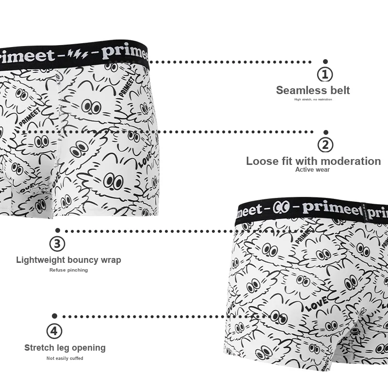Primeet Underpants Skateboard Puppy Collection Men's 3 Pack-24