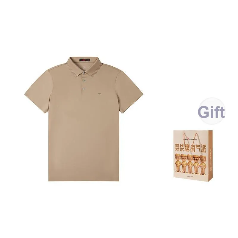SEVEN Business Casual Breathable Stretch Polo Shirt Men's Shopping Bag-4