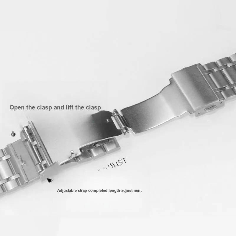 CHRROTA Watch Band Huawei Compatibility Stainless Steel Material-2