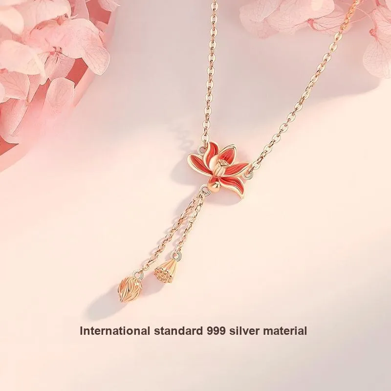 NIGHT RIDER DRIGINAL S999 Fine Silver Necklaces Women's-3