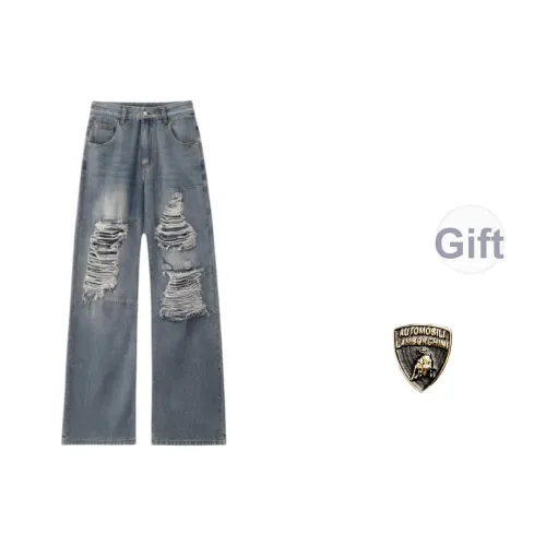 AUTOMOBILI LAMBORGHINI Джинсы Унисекс