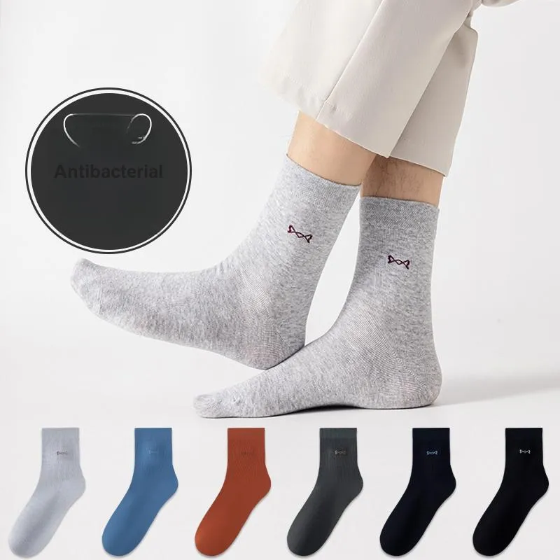 MIIOW Mid Calf Socks Men's Box 5 Pack-9