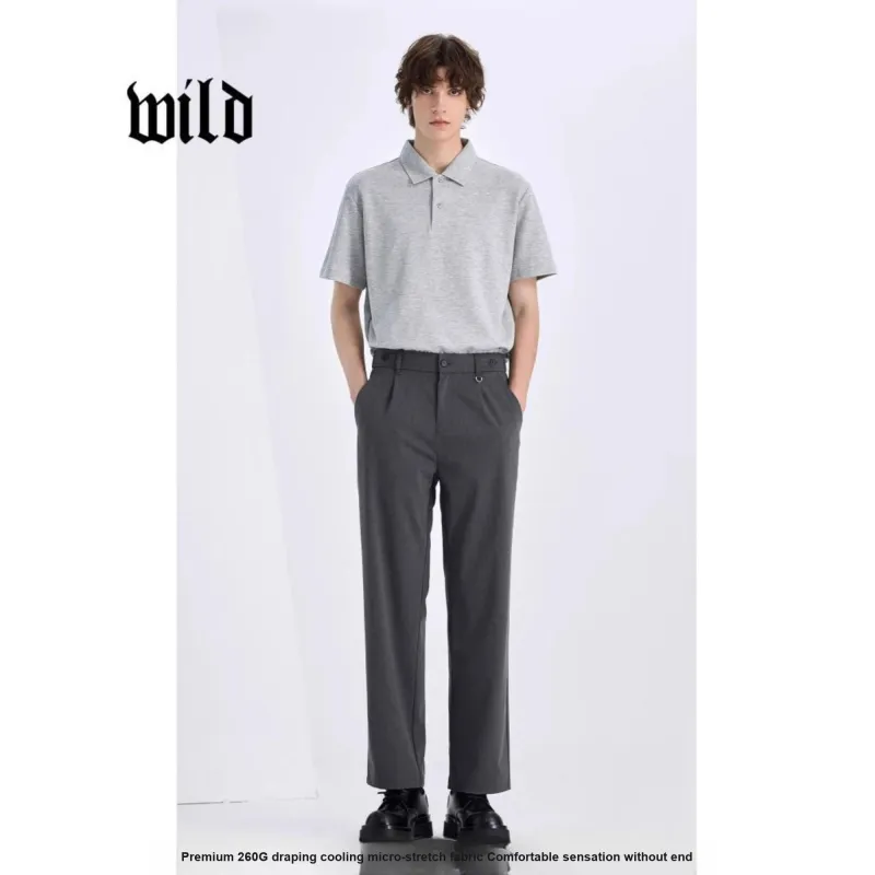 WILD LEADER Suit Trousers Men-3