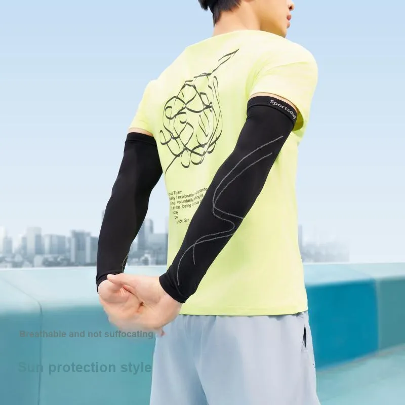 HLA Polyamide, Elastane Sun Protection Sleeves Unisex-11
