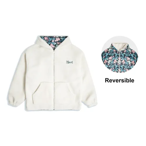 BD.POWER UP+ Loose Fit Утолщенный And Fleece-Lined Jacket Unisex Beige