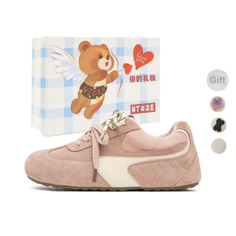 NTOZE Durable Breathable Low Top Casual Shoes Women's Gift Box Set-0