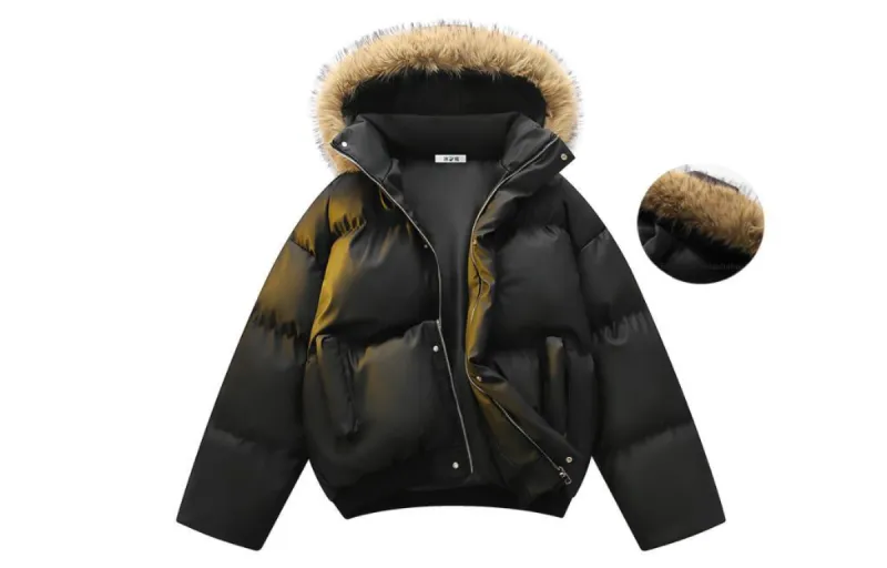 Ice Flying Puffer Jacket Unisex-12