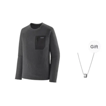 Patagonia T Shirt Men's Gray Comes With Necklace