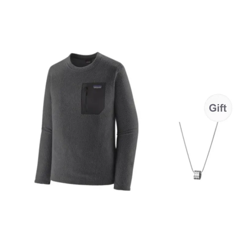 Patagonia T Shirt Men's Gray Comes With Necklace-0