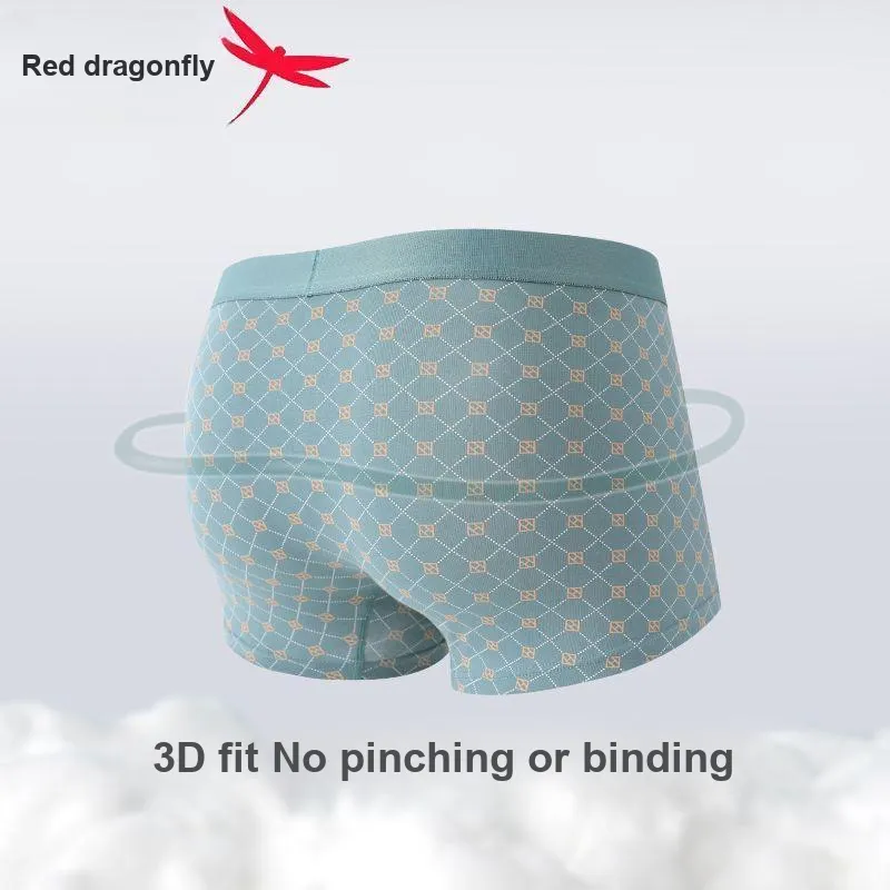 RED DRAGONFLY Underpants Men's Box 4 Pack-8