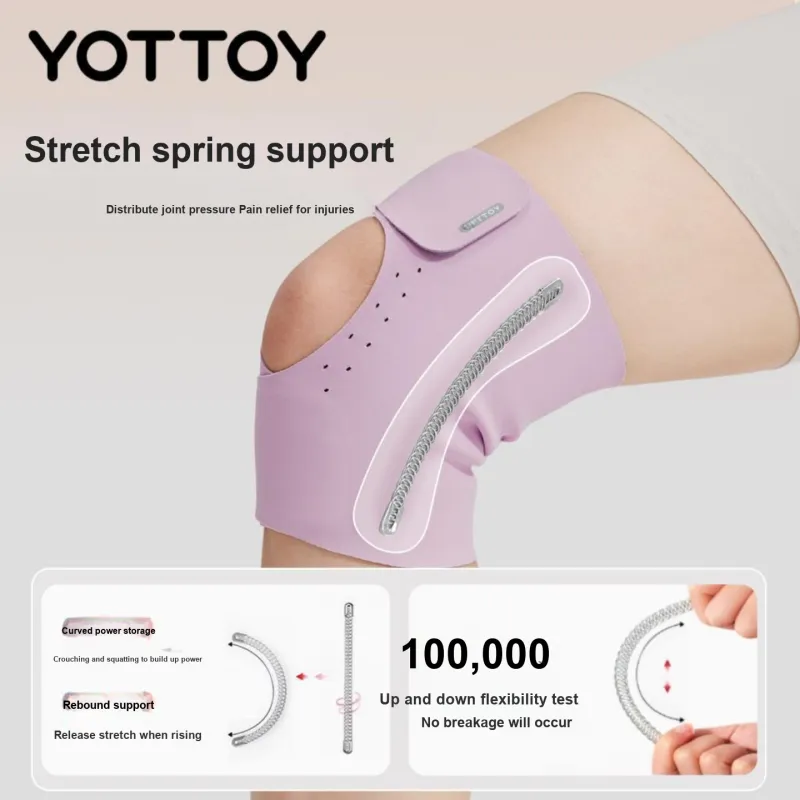 YOTTOY Knee Pads Running Mountaineering Hiking Cycling Tennis Badminton Basketball Fitness Yoga Women's-7